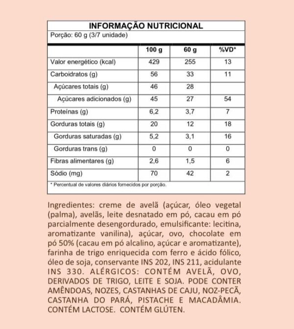 Brownie com Cobertura de Nutella