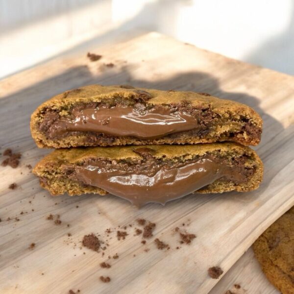 Cookie de Baunilha com Nutella