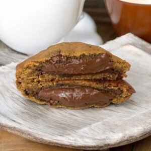 Cookie de Baunilha com Chocolate ao Leite